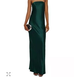 Reformation Oren Silk Dress